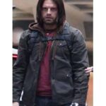 Captain America Civil War Bucky Barnes Jacket for men