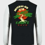 Cobra Kai Miyagi-Do Varsity Jacket with Leather Sleeves