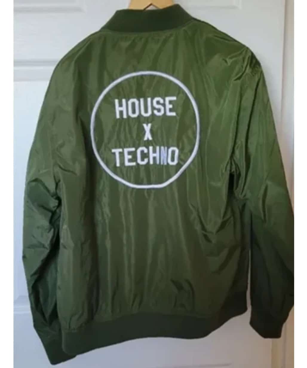 CRSSD House X Techno Bomber Jacket USA Leather Factory