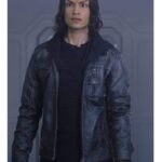 Elnor Star Trek Picard Season 2 Black Leather Jacket
