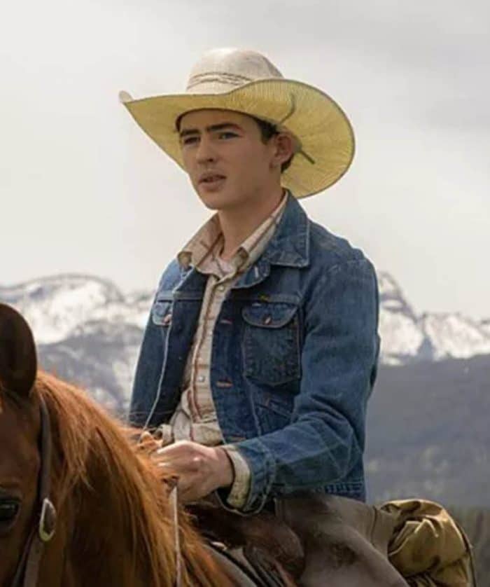 Finn Little Yellowstone Season 5 Denim Jacket