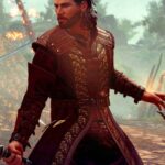 Gale Baldurs Gate 3 Leather Coat