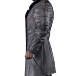 Idris Elba Cyberpunk 2077 Phantom Liberty Leather Coat Men