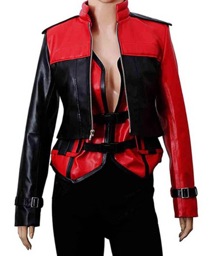 Injustice 2 Harley Quinn Jacket with Vest outfit sale