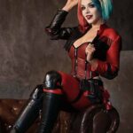 Injustice 2 Harley Quinn Jacket with Vest outfit US UK GERMANY
