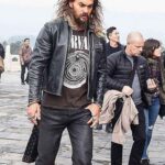Jason Momoa Black Cropped Jacket