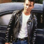 Johnny Depp Cry Baby Motorcycle Leather Jacket