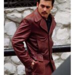 Johnny Depp Donnie Brasco Leather Blazer