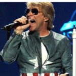 Jon Bon Jovi Captain America Leather Jacket Costume
