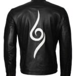 Kakashi Hatake Naruto Anbu Leather Jacket Free Shipping