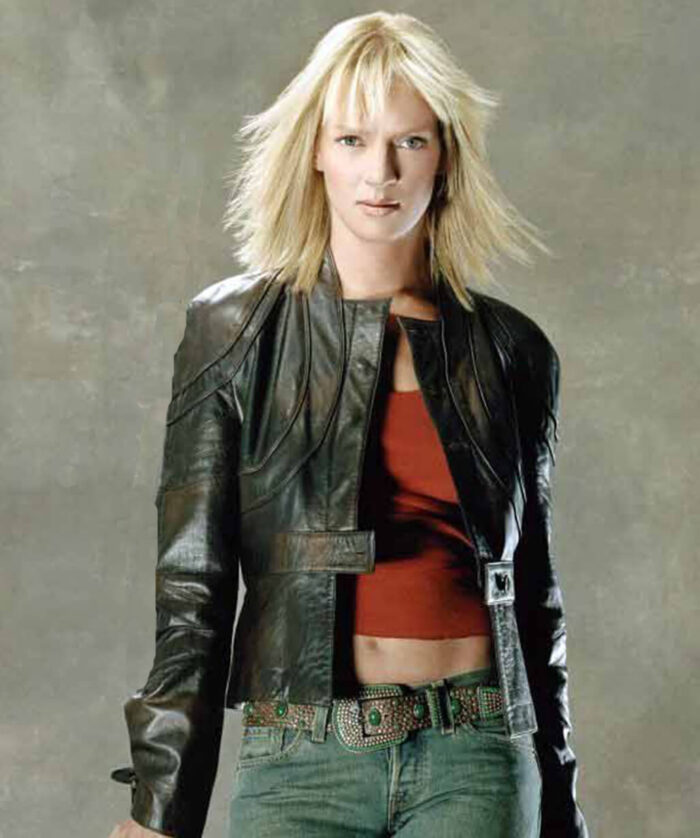 Kill Bill 2 Uma Thurman Leather Jacket