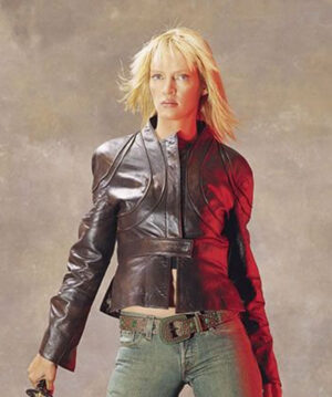 Kill Bill 2 Uma Thurman Leather Jacket