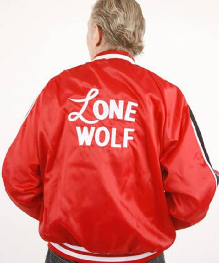 Lone Wolf Red Bomber 1950s Lenny Jacket