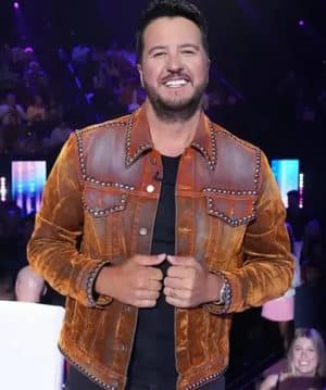 Luke Bryan American Idol Studded Jacket