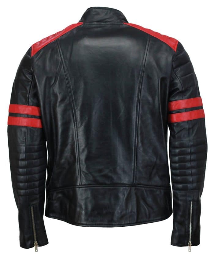 Men's Black Lambskin Jacket usa sale