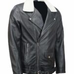 Shop Men's Black Fur Collar Jacket