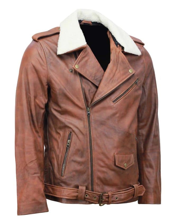 Men's Brown Fur Jacket