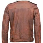 Men's Brown Fur Collar Jacket