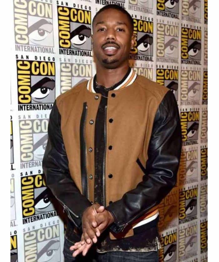 Creed Michael B Jordan Black Bomber Jacket - The Movie Fashion