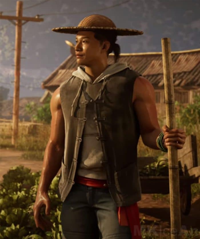 Mortal Kombat 1 Kung Lao Grey Cotton Vest
