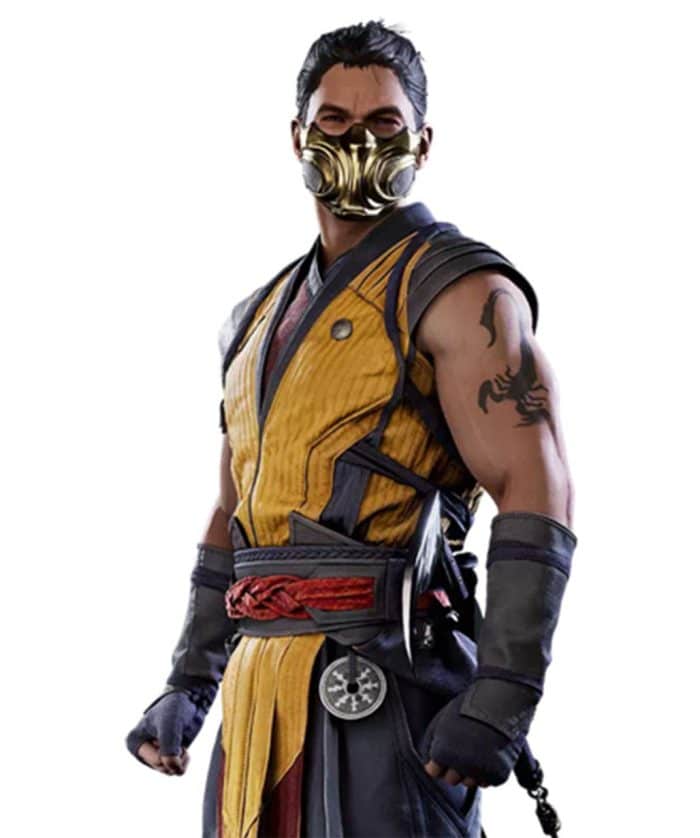 Mortal Kombat 1 Scorpion Yellow Vest