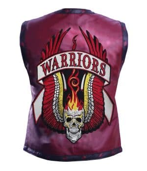 New The Warriors Leather Vest Costume