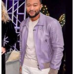On The Voice John Legend Leather Jacket