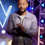 On The Voice John Legend Leather Jacket Outfit