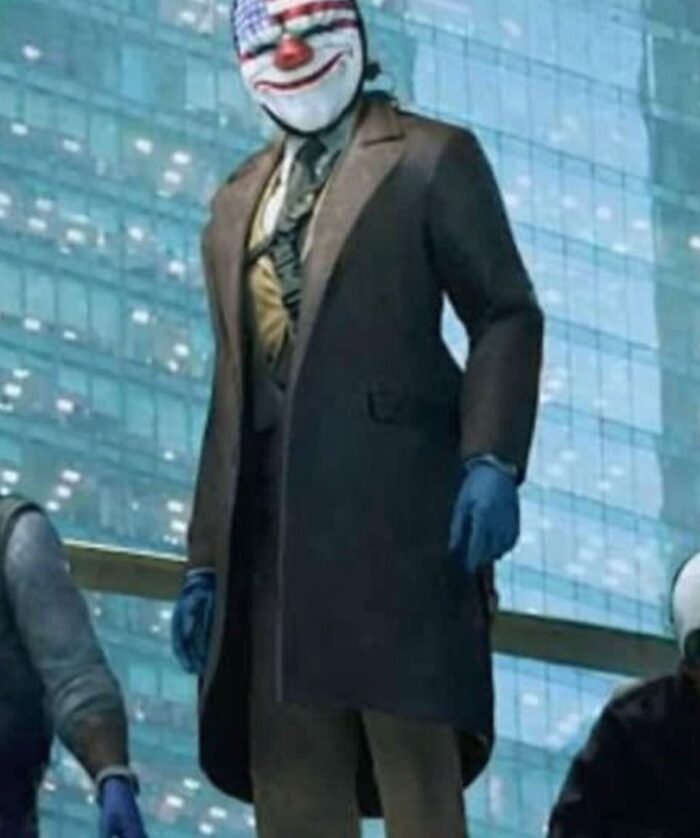 Payday 3 Dallas Nathan Steele Brown Coat Men
