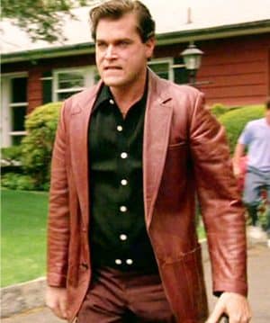 Ray Liotta Goodfellas Henry Hill Leather Blazer