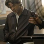 Russell Crowe American Gangster Brown Leather Jacket