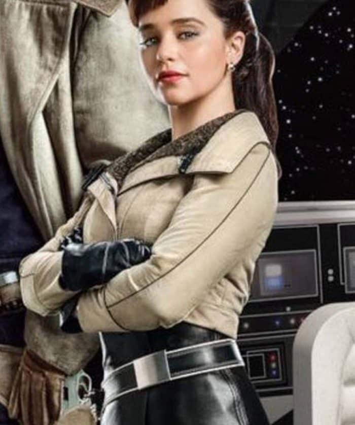 Solo A Star Wars Story Qira Emilia Clarke Jacket Women