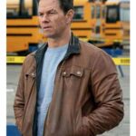 Spenser Confidential Mark Wahlberg Brown Leather Jacket