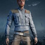 Star Wars Jedi Survivor Cal Kestis Blue Leather Jacket
