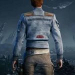 Star Wars Jedi Survivor Cal Kestis Blue Leather Jacket for sale