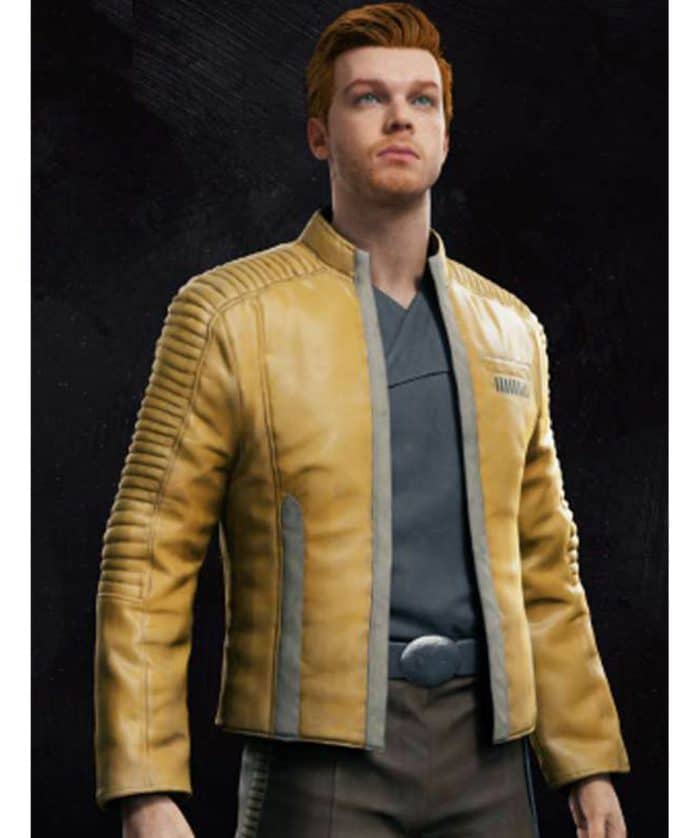 Star Wars Jedi Survivor Cal Kestis Leather Jacket