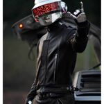 Daft Punk Black Leather Jacket