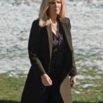 Yellowstone Season 4 Kelly Reilly Brown Trench Coat