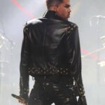 Adam Lambert Concert Studded jacket