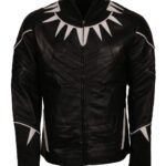 Chadwick Boseman Black Panther Leather Jacket
