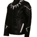 Chadwick Boseman Black Panther Leather Jacket Outfit Online