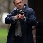 Charlie Hunnam The Gentlemen Blue Trench Coat Oufit