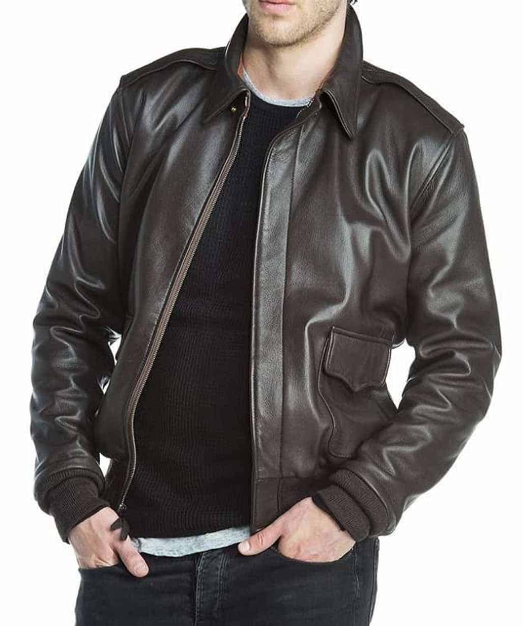 donald-trump-a2-brown-bomber-leather-jacket-outfit