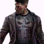 Jon Bernthal The Punisher Leather Trench Coat