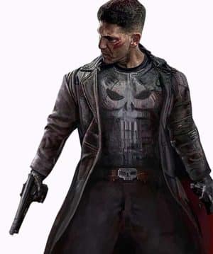 Jon Bernthal The Punisher Leather Trench Coat