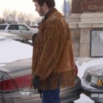 Mr Wrench Fargo Brown Fringe Cowboy Jacket