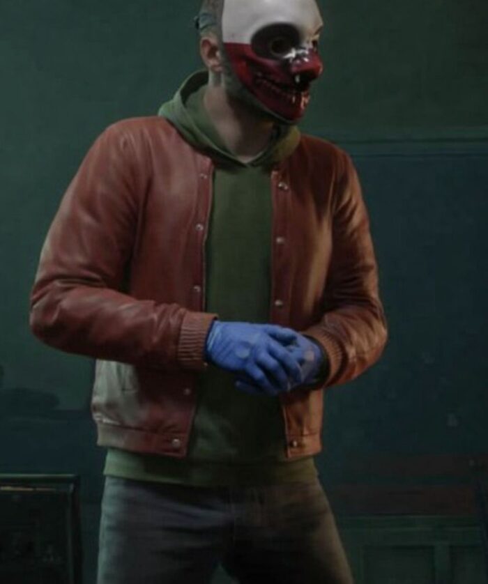 Wolf Payday 3 Brown Leather Jacket