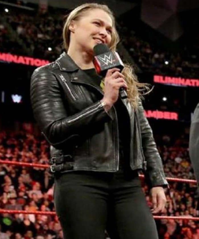 WWE Ronda Rousey Leather Jacket