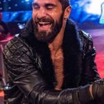 WWE Seth Rollins Black Leather Jacket
