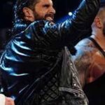 WWE Seth Rollins Black Leather Jacket Outfit